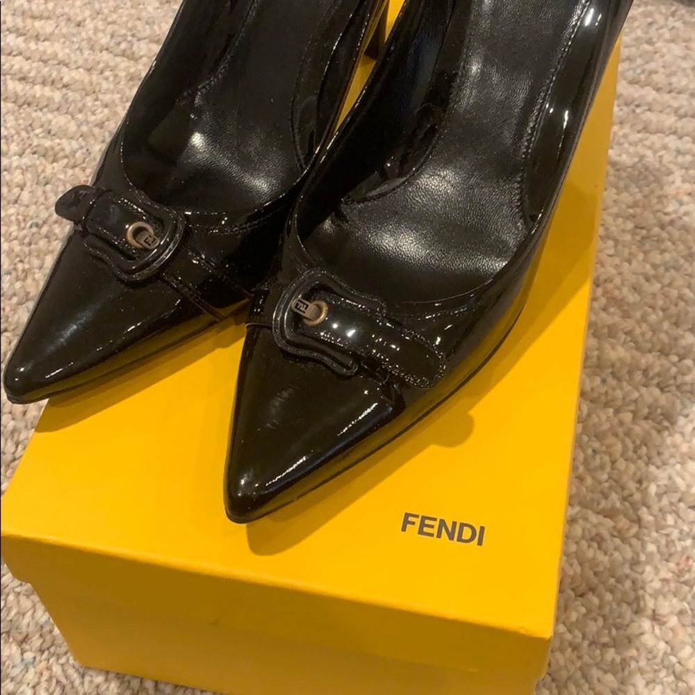Fendi Pointed Toe Heels